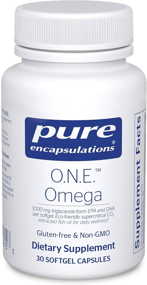Pure Encapsulations O.N.E. Omega - Fish Oil Supplement for Heart Health, Joints, Skin, Eyes, and ... | Amazon (US)