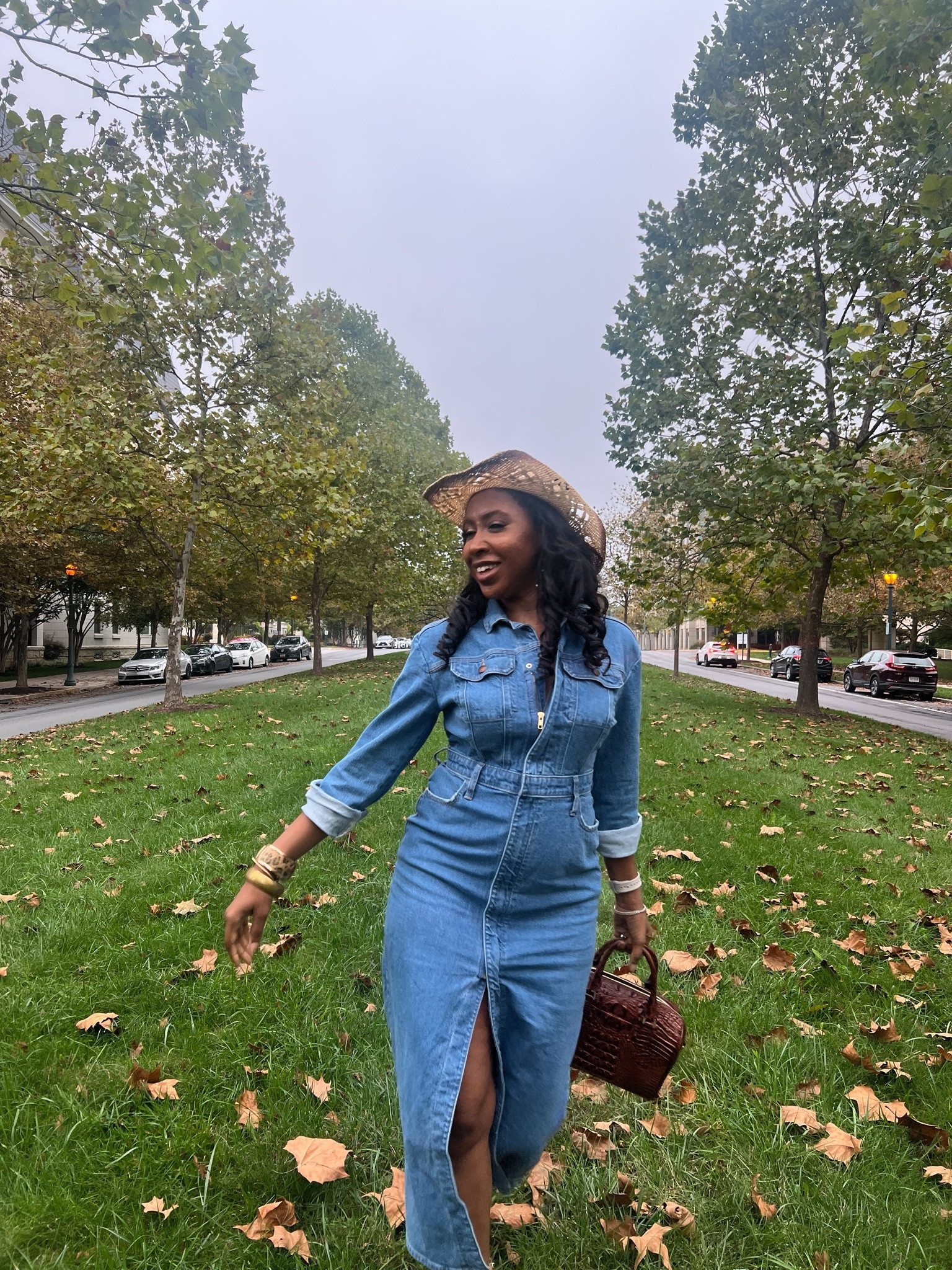 Giddy up, it's time for some fall fashion fun! 🤠 Loving my denim maxi dress paired with a cowgirl hat and nude booties. #westerninspo #fallfashion #ootd

#LTKOver40 #LTKxTarget #LTKStyleTip