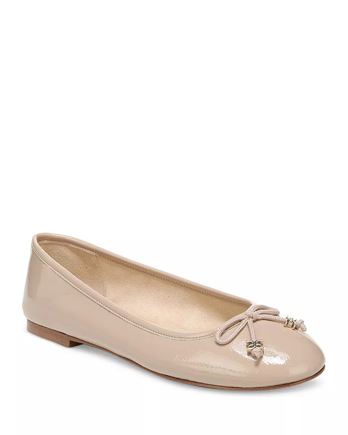Women's Felicia Luxe Emblem Bow Ballet Flats | Bloomingdale's (US)