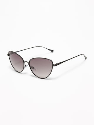 Wire-Frame Cat's Eye Sunglasses for Women | Old Navy US