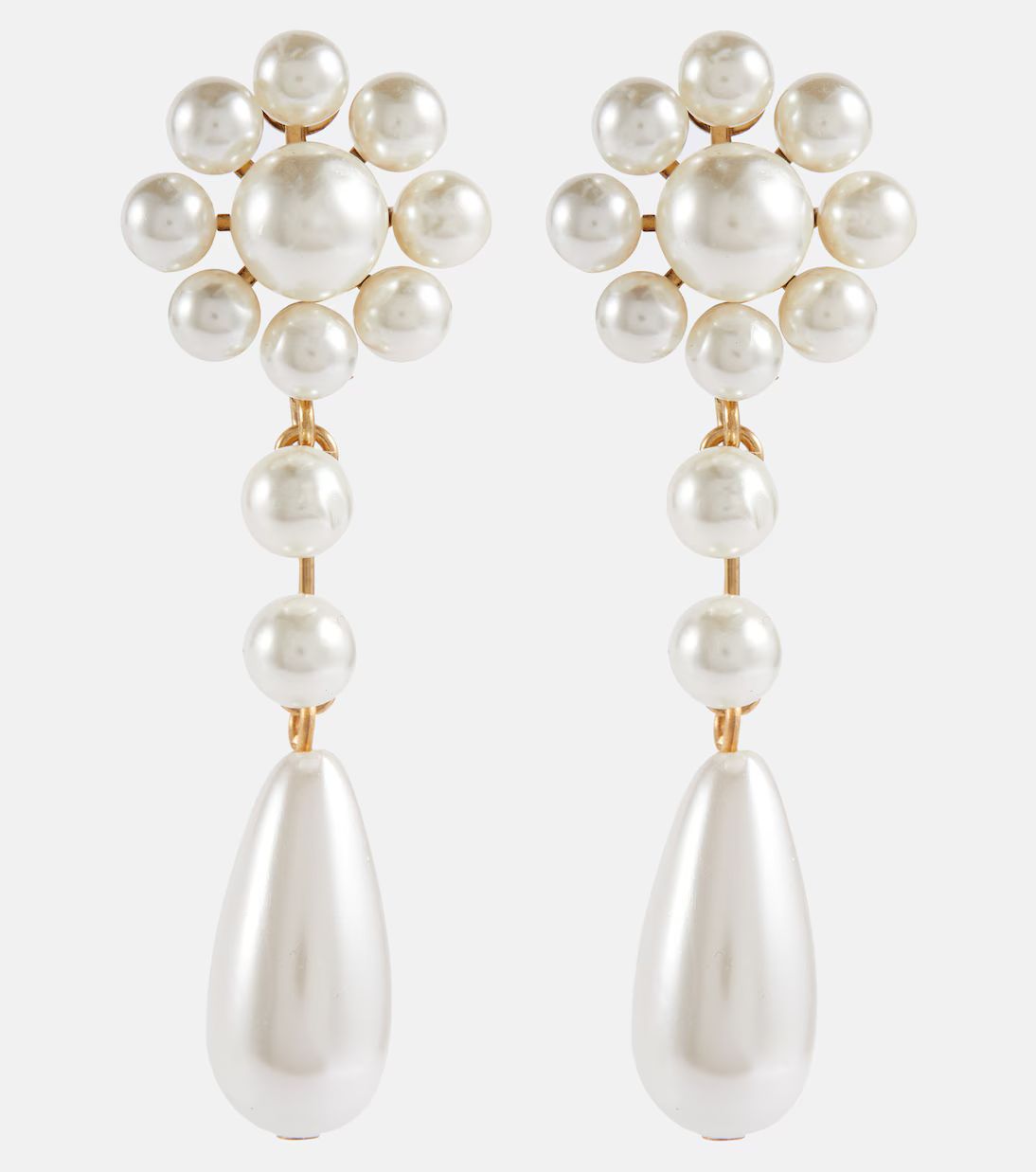 Alita faux pearl drop earrings | Mytheresa (US/CA)