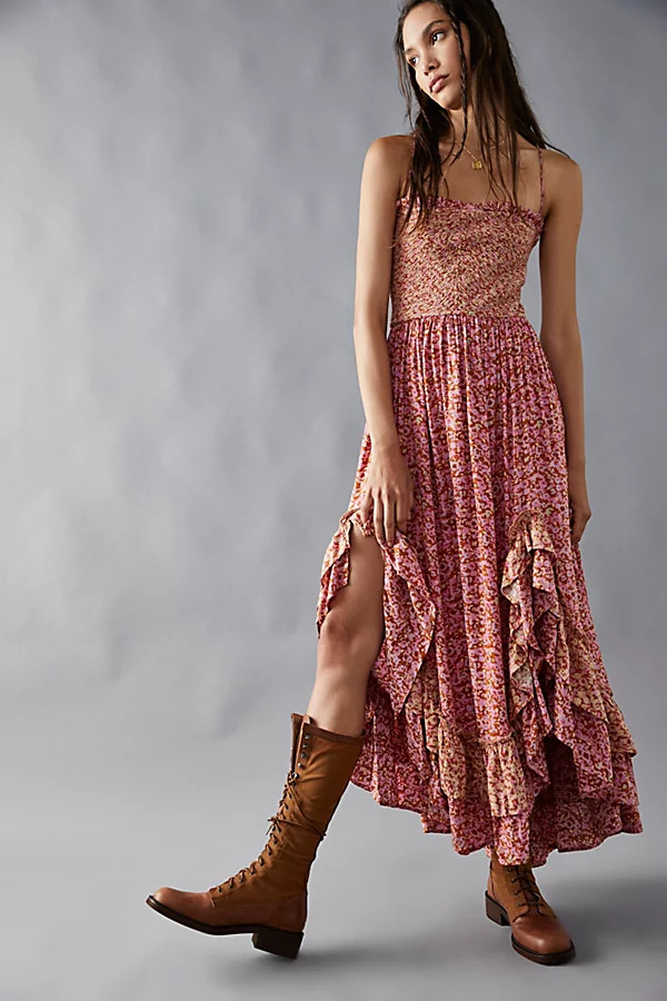 One I Love Dress by Free People, Caramel Combo, S | Free People (Global - UK&FR Excluded)