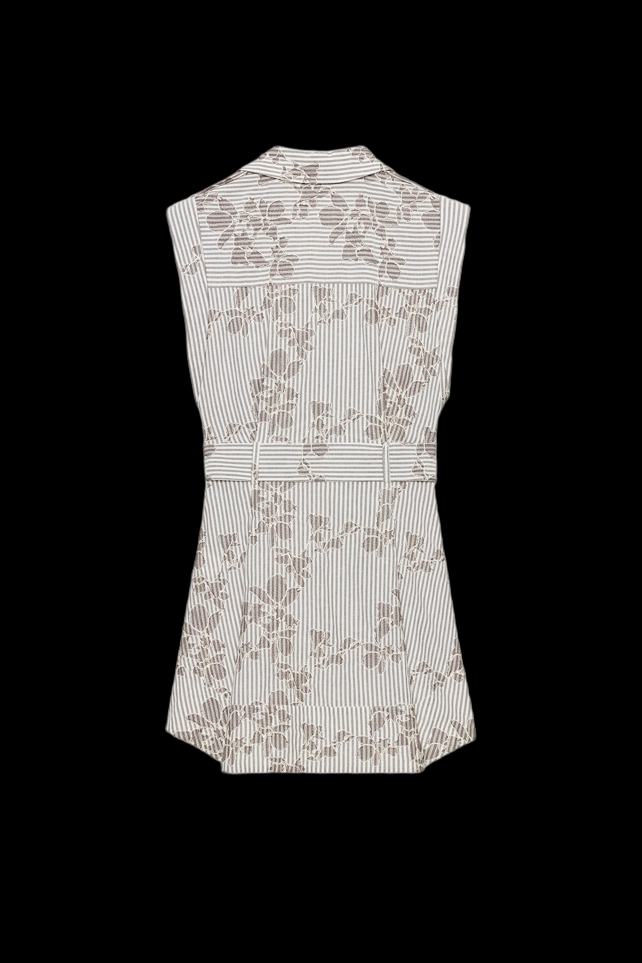 EMBROIDERED SEQUIN BELTED DRESS | Zara US