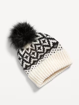 Sweater-Knit Beanie | Old Navy (US)