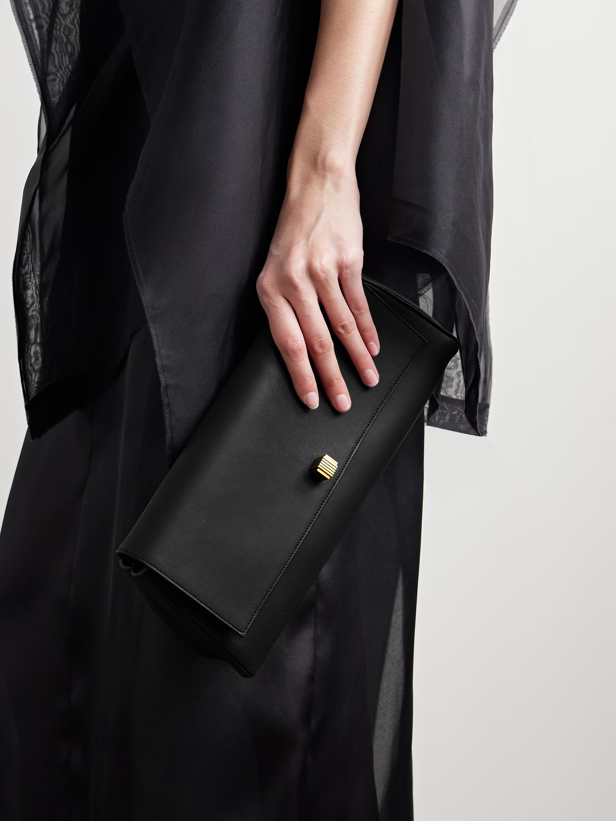 Audrey leather clutch | NET-A-PORTER (US)