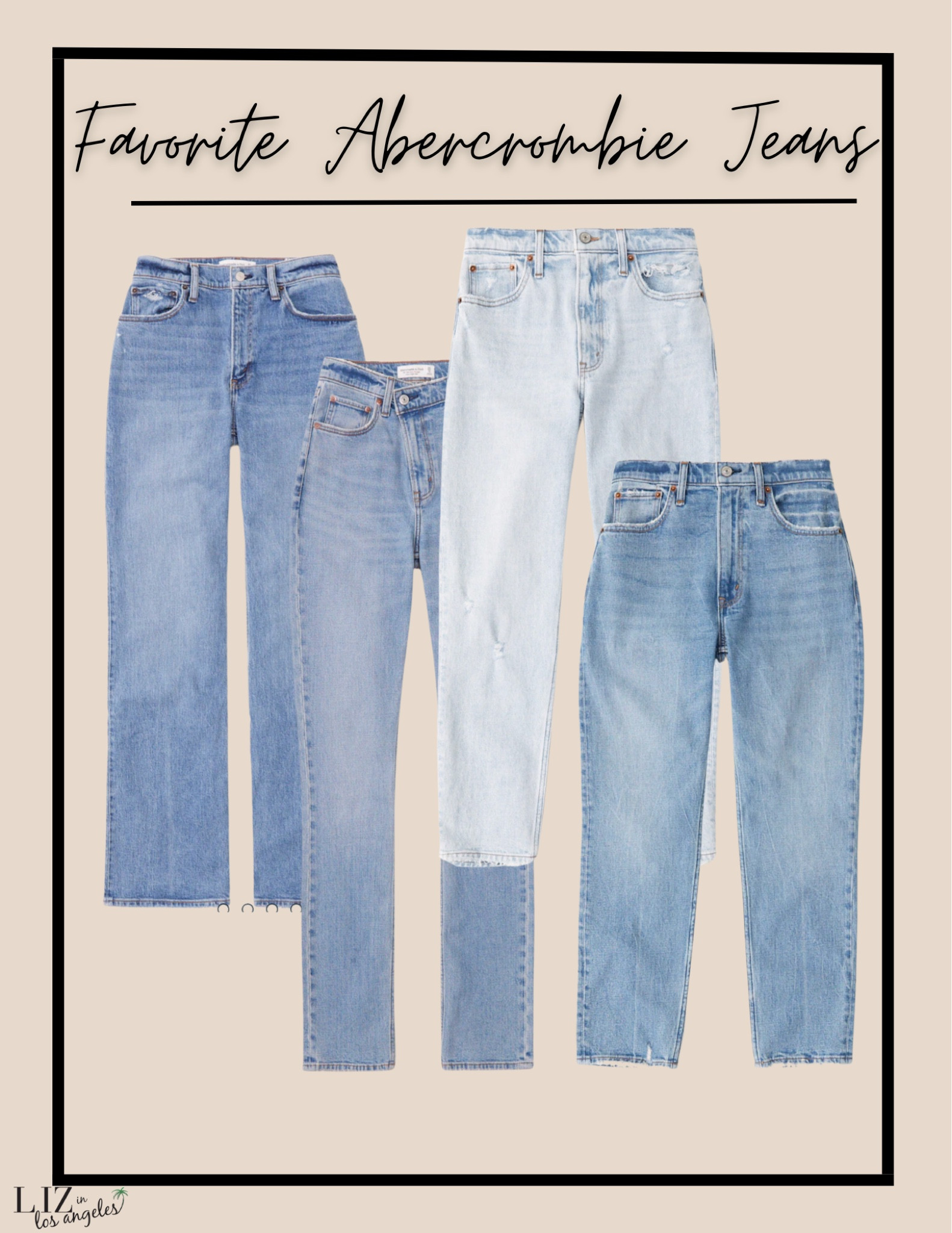 Abercrombie makes amazing jeans for every body type and these are some of my favorite jeans for winter.  These jeans are perfect for any outfit from a casual outfit to a date night outfit or even a running errands look.

#LTKstyletip #LTKFind #LTKSeasonal