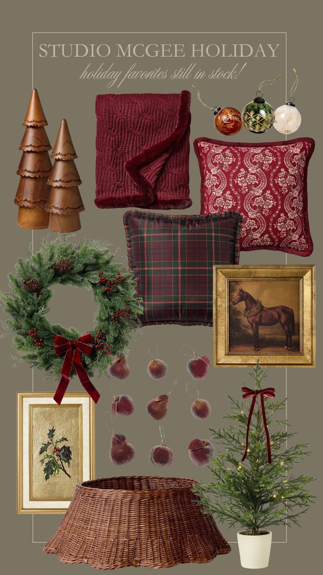 Studio McGee Target holiday collection still in stock 🎄Love this festive collection!