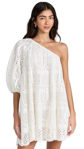 SUNDRESS Women's Louisa Dress, Pineapple Eyelet White, XL-XXL | Amazon (US)