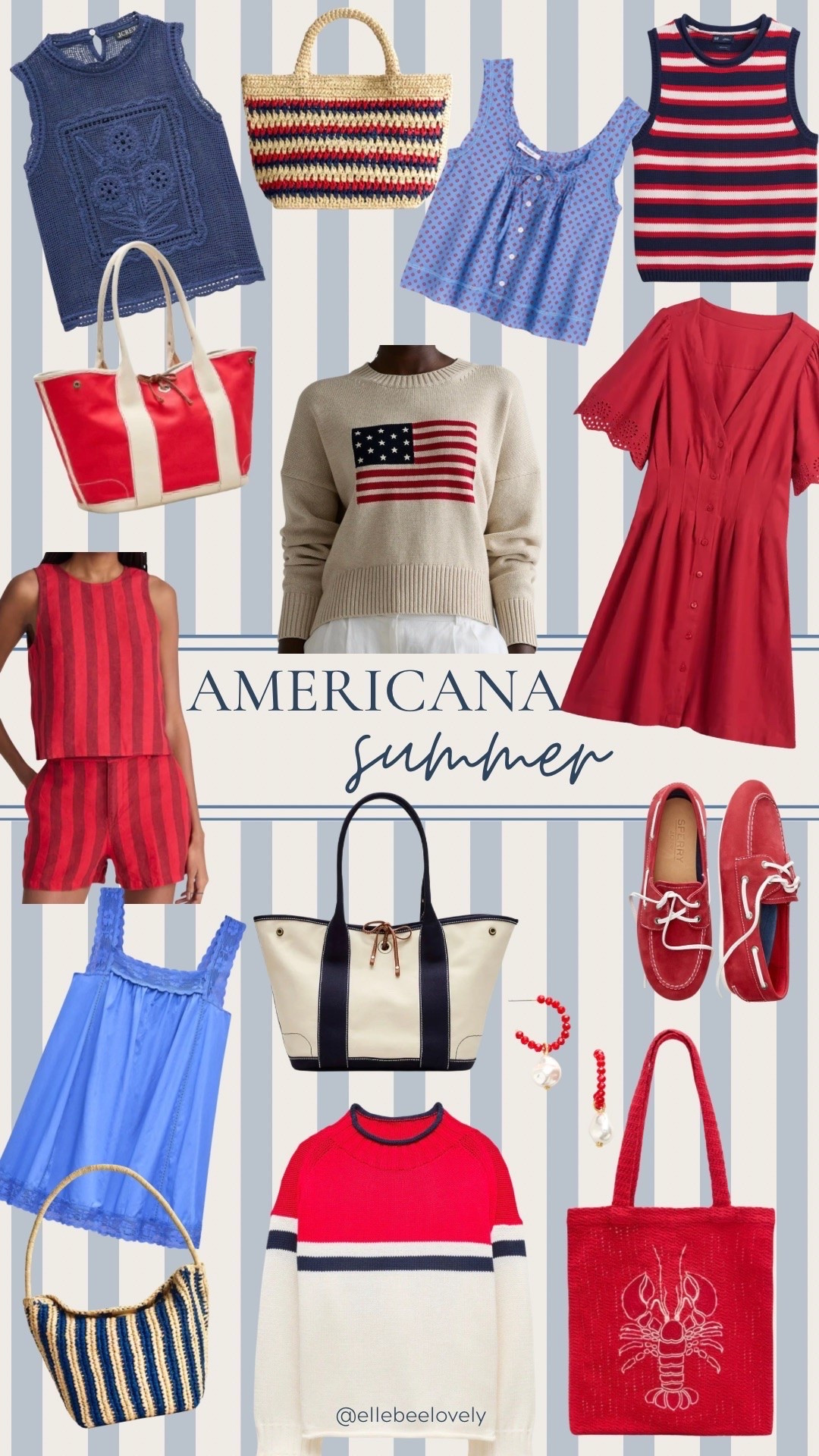 “Coastal Grandmother’s Patriotic Cousin”. Americana meets Coastal.

#LTKSeasonal #LTKHome #LTKTravel