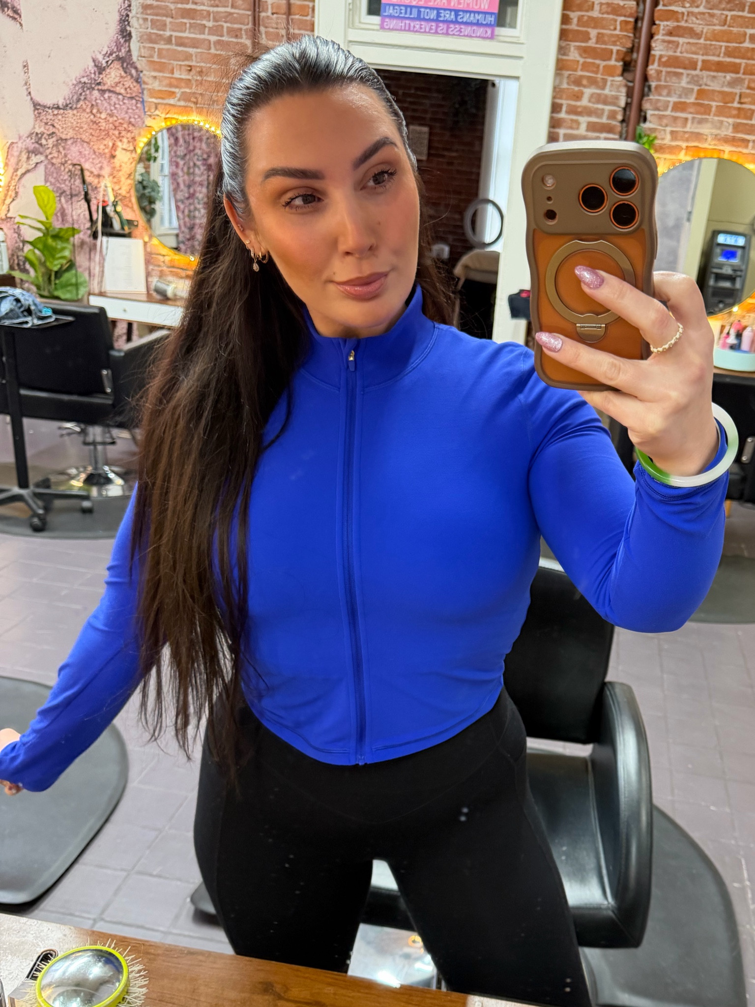 This blue has me in a chokehold 

#LTKmomlife #LTKootd #LTKMidsize