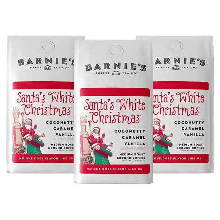 White Christmas Ground  With Coconut, Caramel, And Warm Vanilla Flavors, Medium Roasted Arabica  ... | Walmart (US)