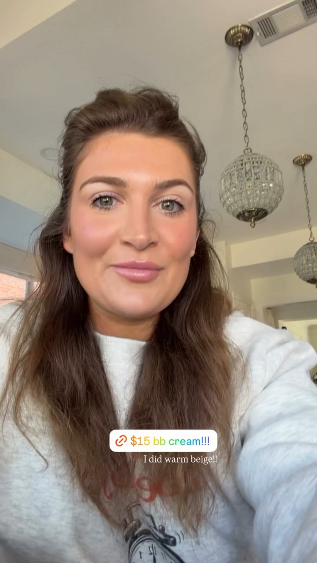 New BB cream I love!!!I did warm beige!! Also blush is in pillow talk, and lip gloss in madeline! 

#LTKgrwm #LTKBeauty