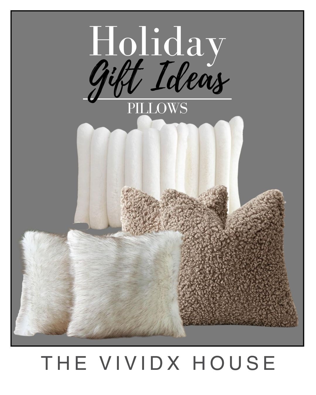 Cozy soft pillows to elevate your space 

#pillows #holidaygifts #giftguide 

#LTKGiftGuide #LTKHome #LTKHoliday