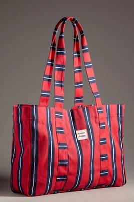 Damson Madder Canvas Tote | Anthropologie (US)