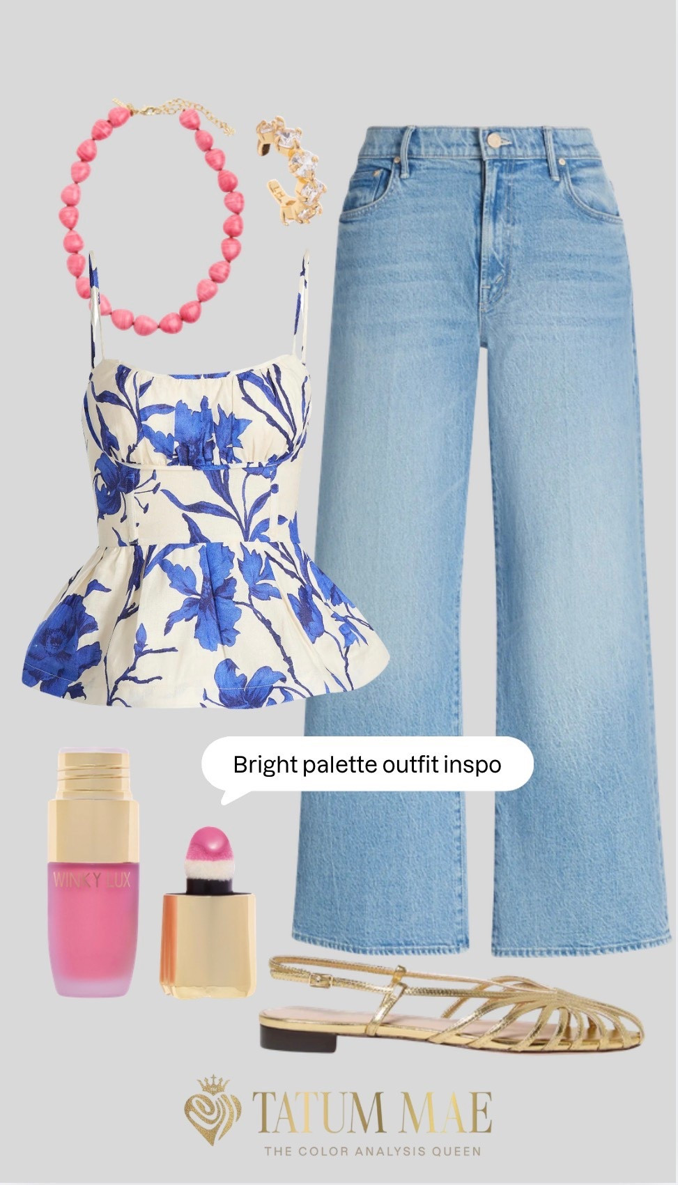 Bright spring outfit inspo