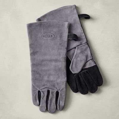 Rösle Leather Grilling Gloves | Williams-Sonoma