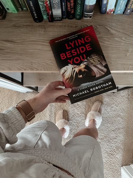 H&M matching lounge set, slippers, thriller book 

#LTKhome #LTKunder50