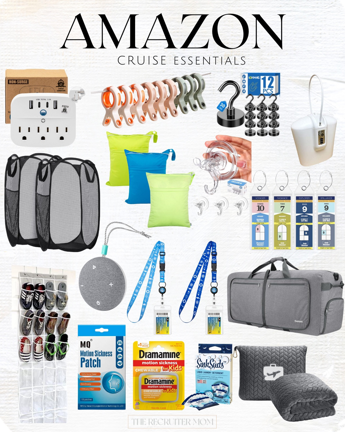 Cruise Travel Essentials for packing, organizing and making cruise travel a breeze #springbreak #summertravel #cruiseessentials #musthavecruiseitems 

 

#LTKSeasonal #LTKHome #LTKTravel