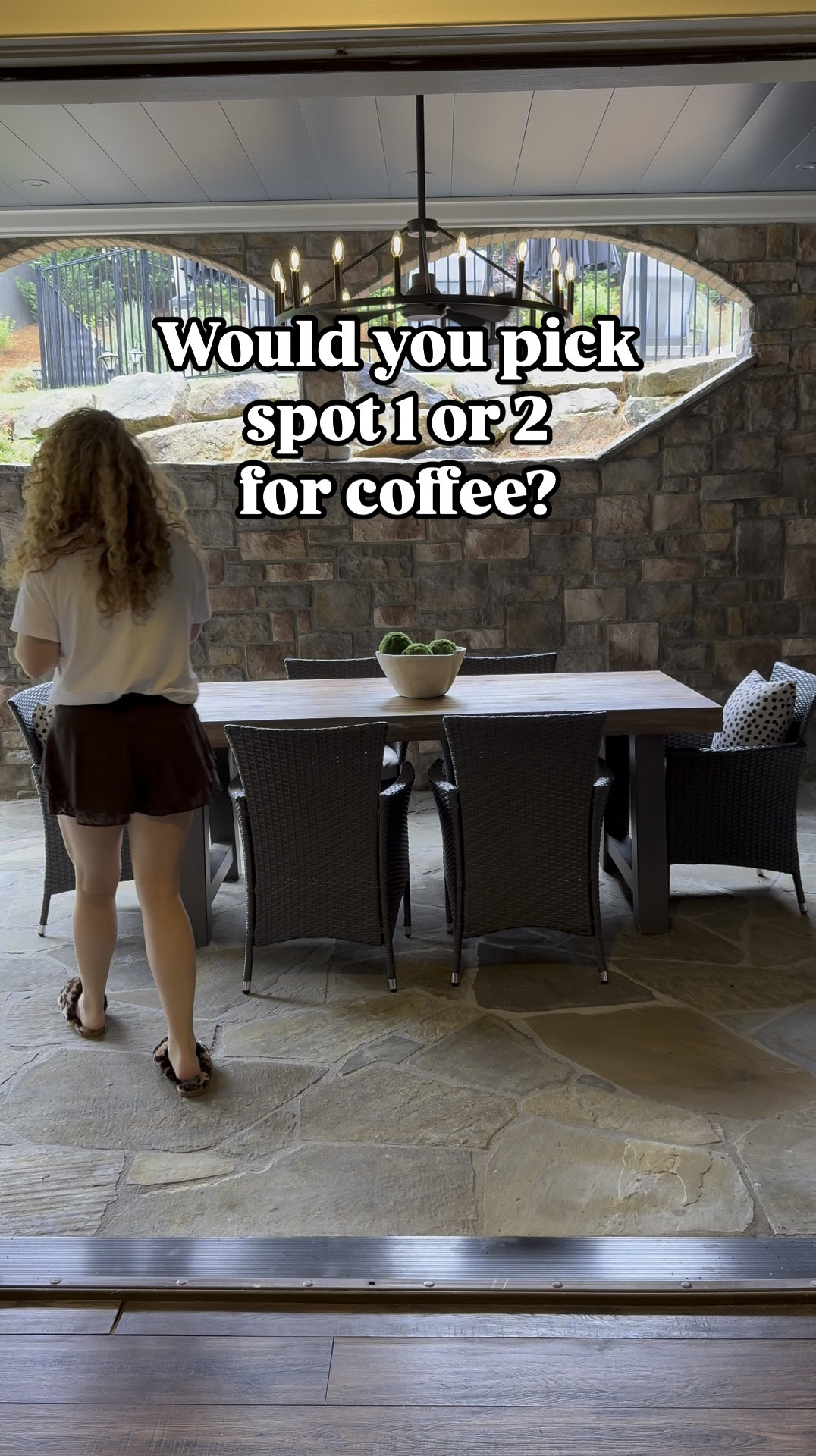 Last Monday of the school year vibe. What spot is best for my coffee spot this summer? ☕️Maybe a lil of both? 😉🥰.
.
.
I can’t believe how fast this year has gone! My baby is finishing kindergarten, and my oldest will be going into her last year of elementary school. This has been the busiest year ever, but so very fulfilling. Watching my babies grow and bloom is such a blessing and gift! .📚✏️
.
.
#summervibes☀️ #summerbreak #homeinspo #coffeespot 

#LTKFamily #LTKHome #LTKSeasonal