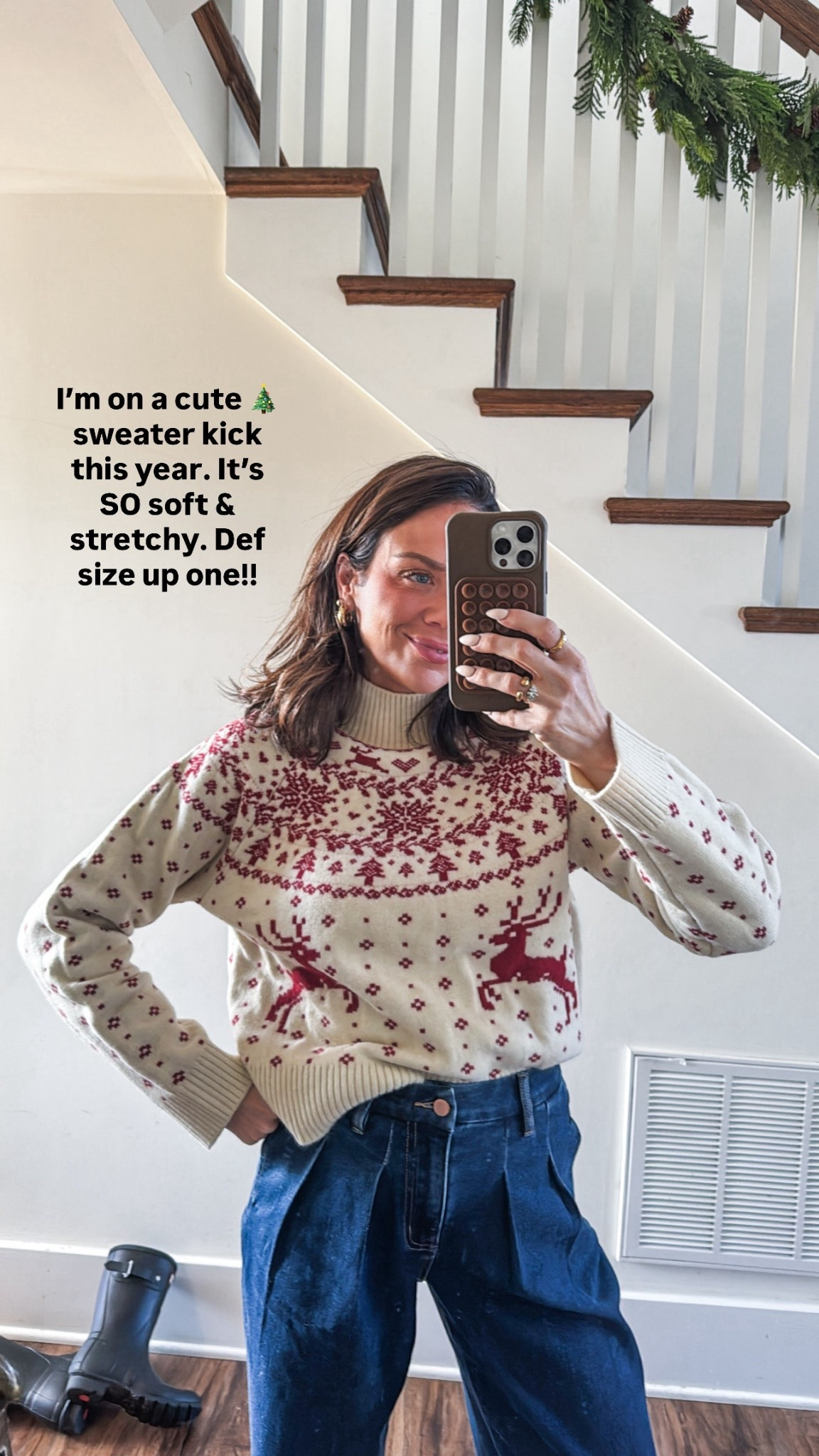 Zara christmas sweater! I’m in small

#LTKHoliday #LTKFindsUnder100