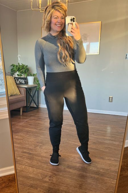 Bodysuits with joggers is my jam right now!!! Obsessed. Dudes for the shoes! Venice joggers size medium. 

Bodysuit size medium

Size 8 fashion
Midsize fashion 


Tan coatigan 
Leather joggers
Casual looks 
Denim
Womens fashion
Midsize fashion
Best
Highest rated
Top picks
Jeans

Fashion and style ideas. Casual outfit ideas. How to style casual outfits. Chic outfit. Styling outfits. Outfit Inspo. Trendy outfits. Cleans outfit looks. Stylish outfit looks. Styling over 35. Expensive looking outfits. How to style. Outfit details: 

Amazon outfit ideas 
Winter outfit ideas
Target
New Balance
Nordstrom 
Beauty
Style
Revolve
Cool 
Edgy looks
H&M
Anthropology 
Best leggings 
Sunglasses 
Crossbody bags
High waisted cropped looks
Stylist casual looks 
Sneakers
Dodgers baseball cap
Shoes
Hats
Cinch waist
Womens sneakers
Jcrew
Dupes
Home
#ltkfind
#ltkbeauty
#ltkfit
#ltkseasonal


#fashion #fashiontiktok #style #outfit #grwm #outfitideas #outfitinspo #fashioninspo #fashiontok #2023 #clothes #haul #beauty #inspo #winter #winterfashion #styletips #pinterest #TrendTok #TrendTokApp

Follow my shop @Brandi_Sharp on the @shop.LTK app to shop this post and get my exclusive app-only content!

#liketkit 
@shop.ltk

#LTKunder100 #LTKfit #LTKFind
