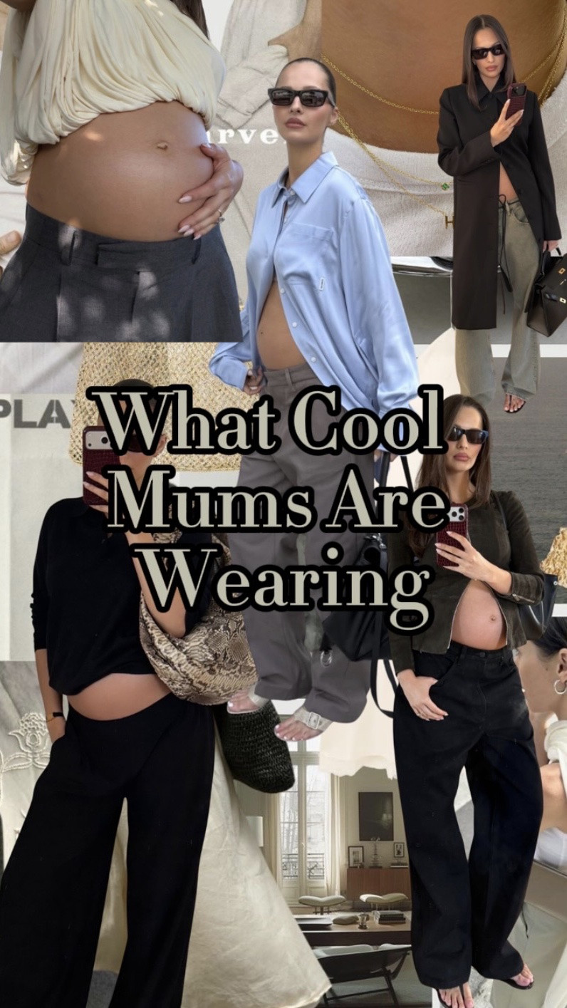 What cool mums are pregnancy edition 🩷 Not everyone has access to a stylist, so let’s study what the stylist is doing. The lesson is not to buy more. It’s to buy better, repeat the pieces, and style them in different ways.

#LTKmaternity #LTKstyletip #LTKaustralia