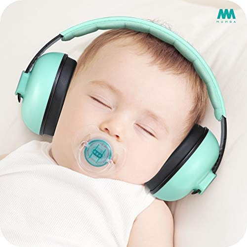 Baby Ear Protection Noise Cancelling Headphones for Babies and Toddlers - Mumba Baby Earmuffs - Ages | Amazon (US)
