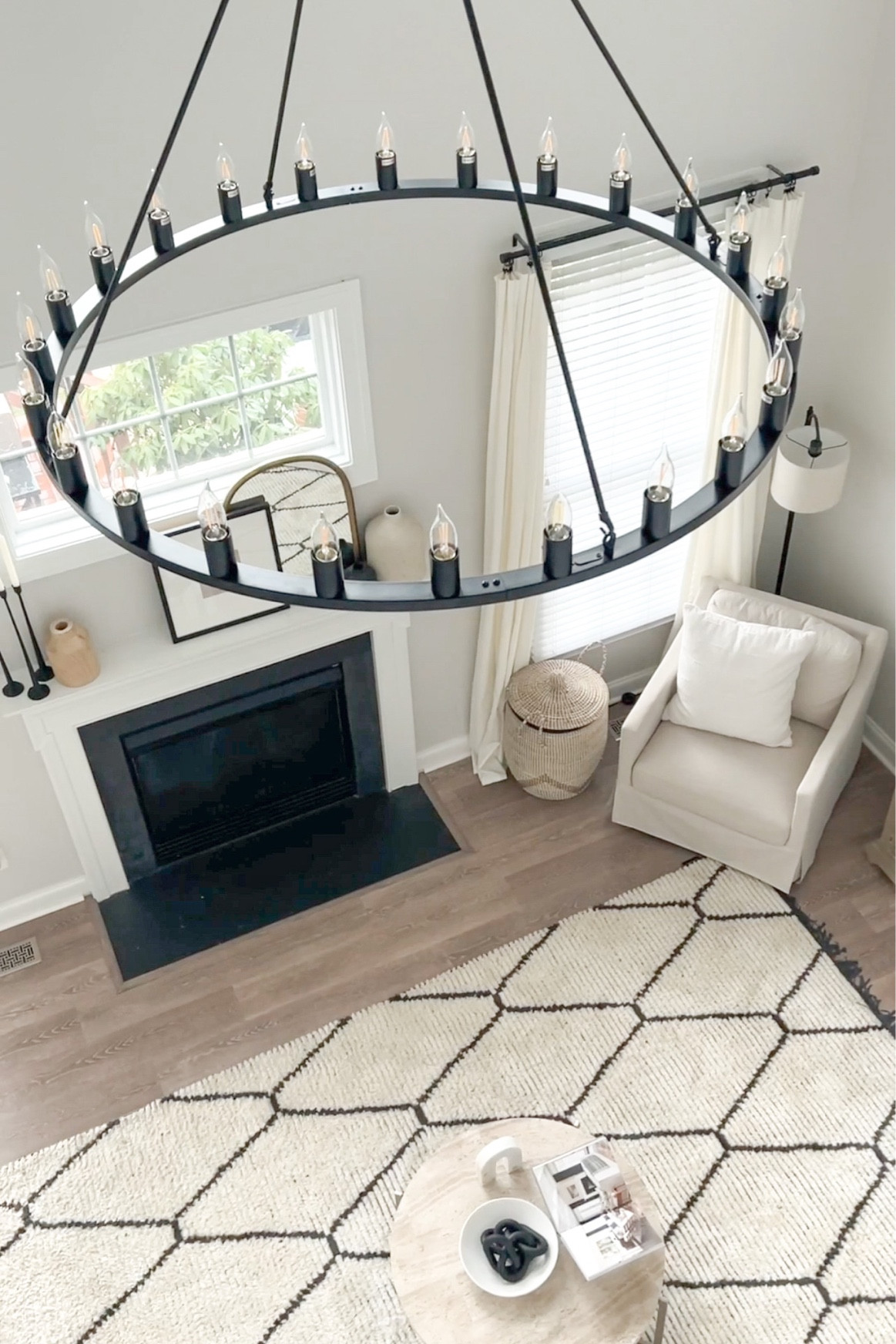 Chandelier, light fixture, Home Depot, round light fixture, family room, great room, home decor, black light fixture

#LTKstyletip #LTKhome #LTKfamily