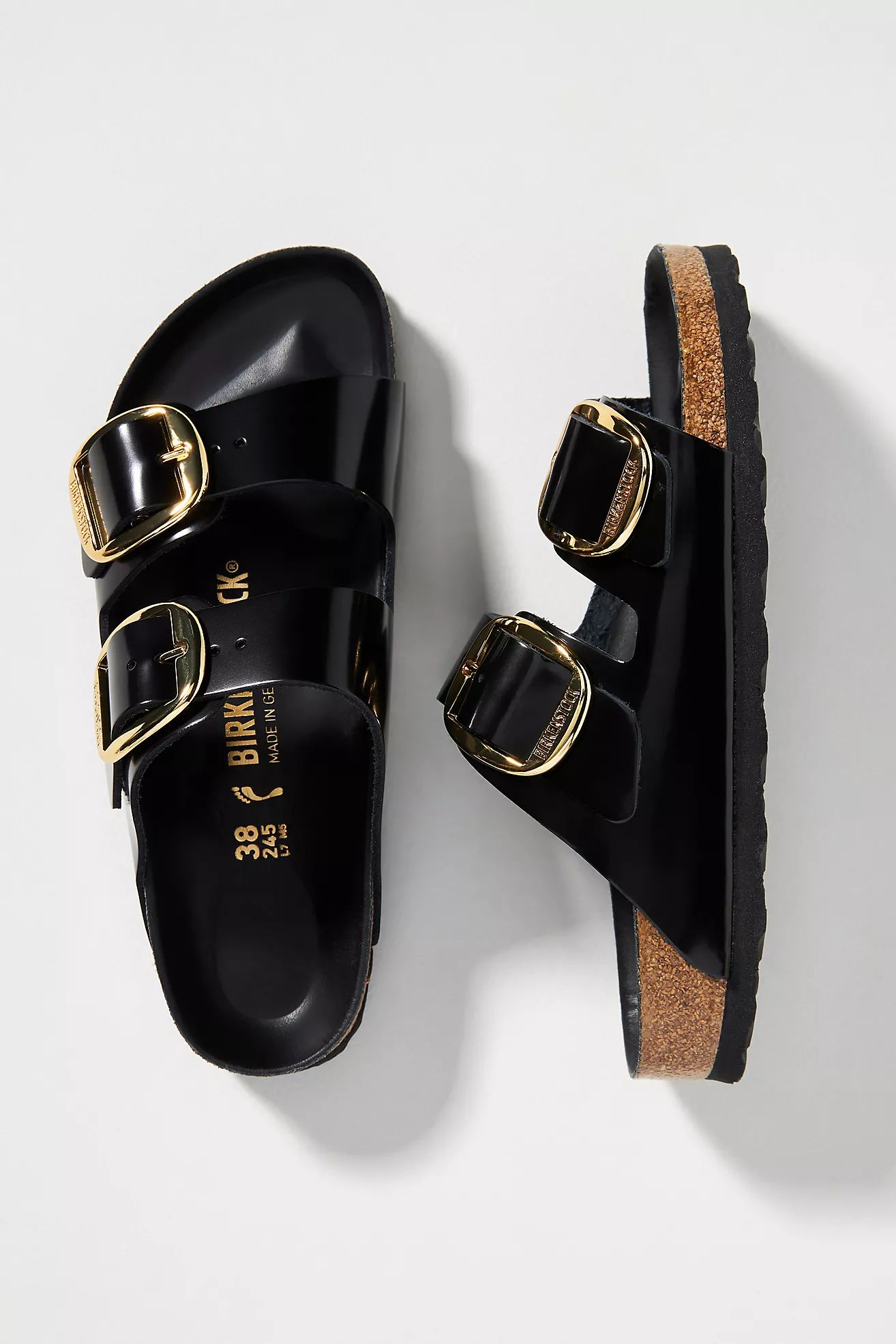 Birkenstock Arizona Big Buckle High Shine Sandals | Anthropologie (US)