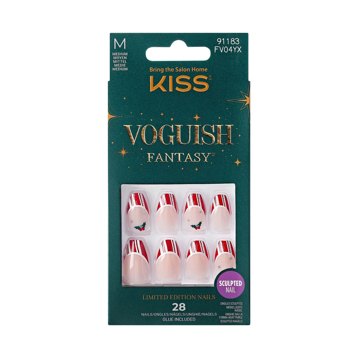 KISS Products Voguish Fantasy Fake Nails - Sweater Time - 31ct | Target