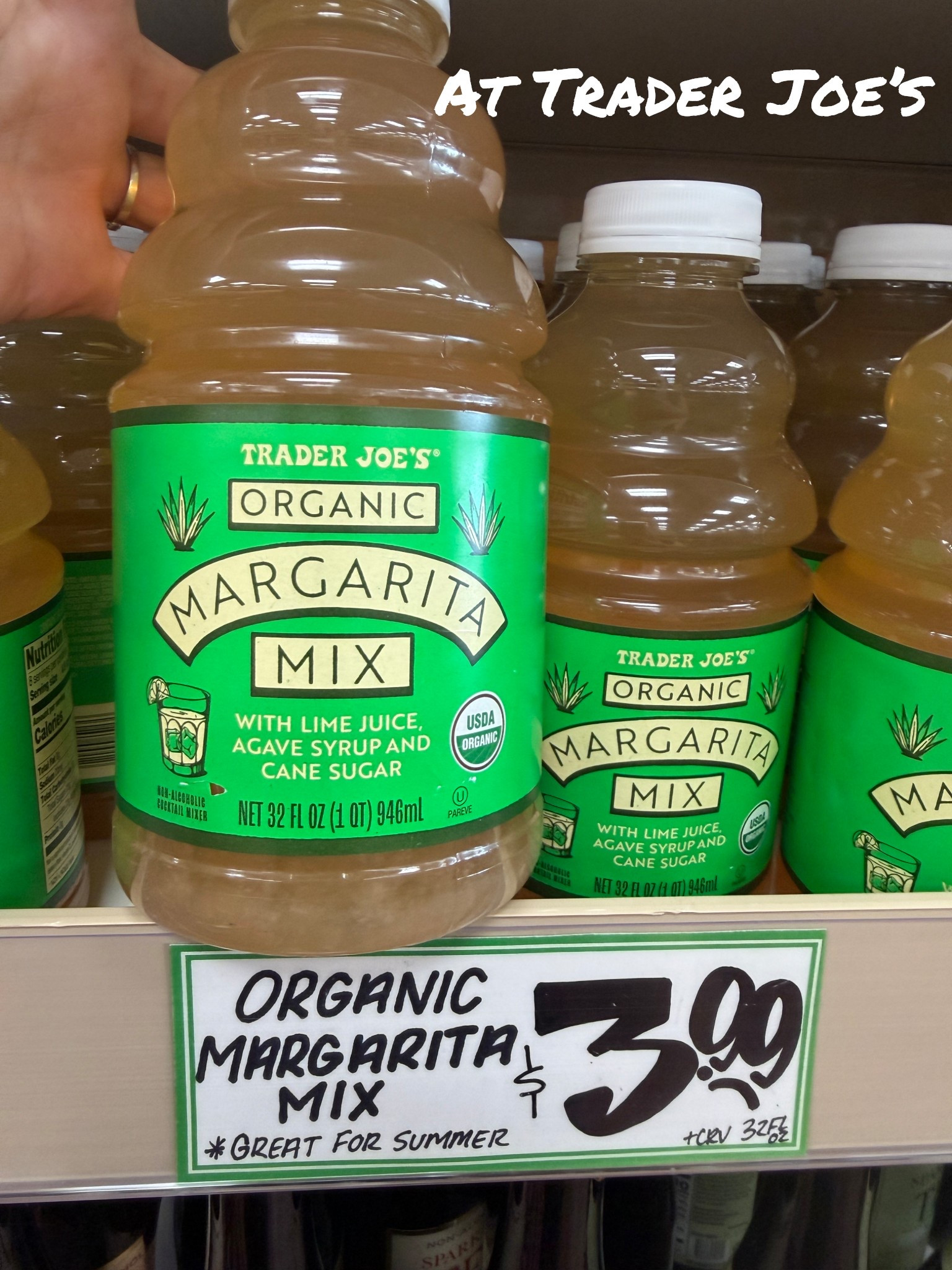 Mocktails
Cocktails
Margaritas 
Cinco de mayo
Trader Joe’s 