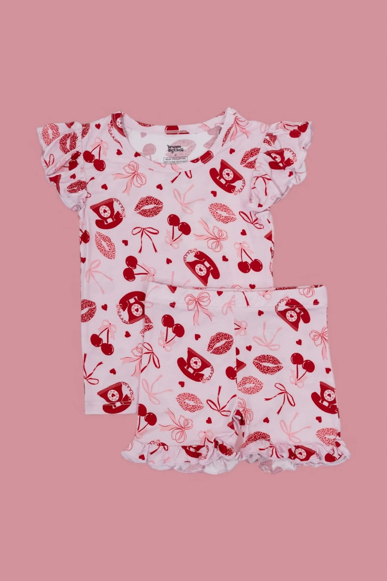 SEALED WITH LOVE DREAM RUFFLE SHORT SET | Dream Big Little