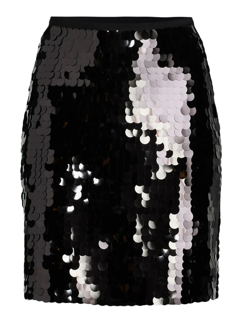 Scoop Women's & Women's Plus Paillette Sequin Mini Skirt, Sizes XS-4X | Walmart (US)