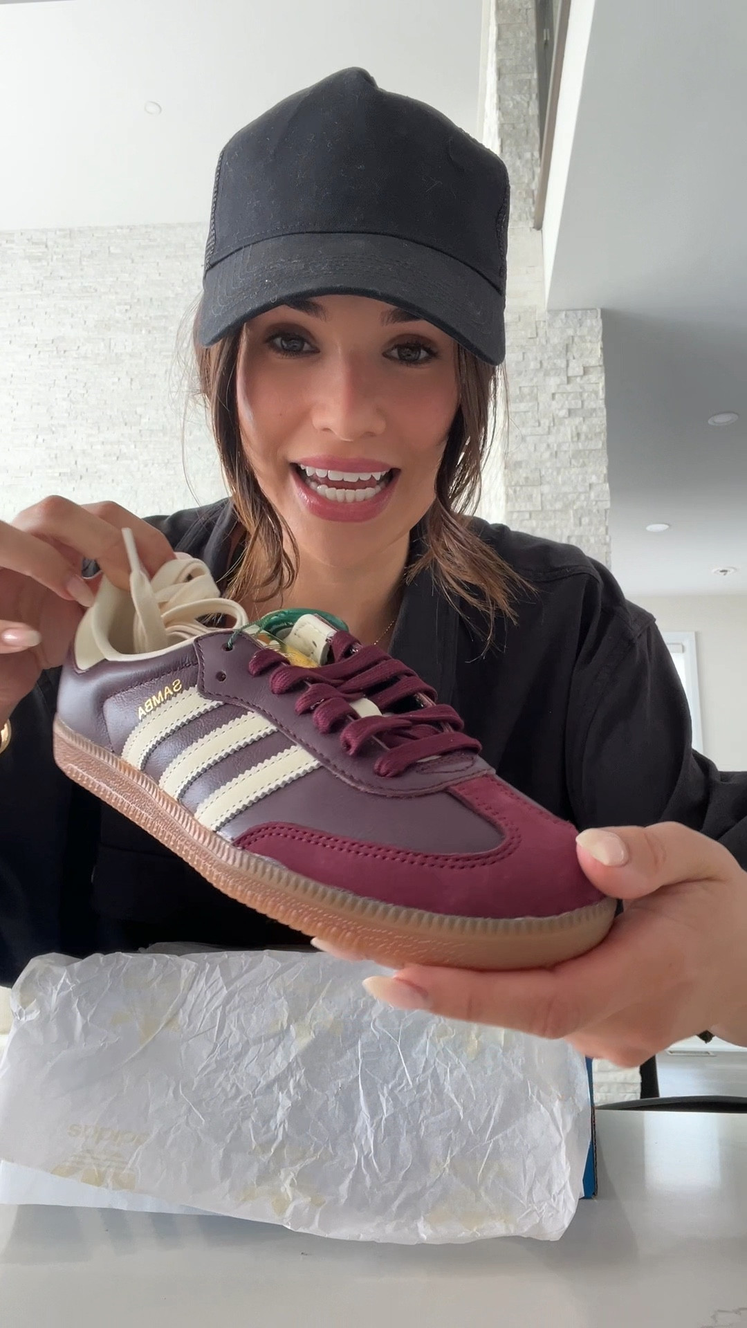 My new fav fall shoes 🤌🏼 adidas samba OG Maroon Gold Metallic. 

#LTKStyleTip #LTKShoeCrush #LTKautumn