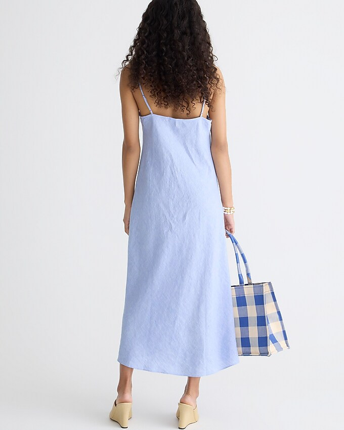 Gwyneth slip dress in linen | J. Crew US
