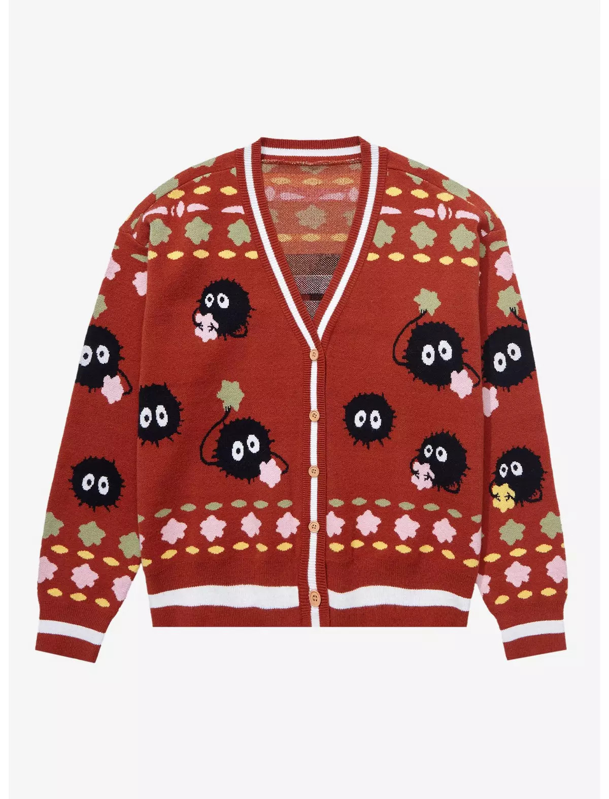 Studio Ghibli Spirited Away Soot Sprites Women's Cardigan - BoxLunch Exclusive | BoxLunch