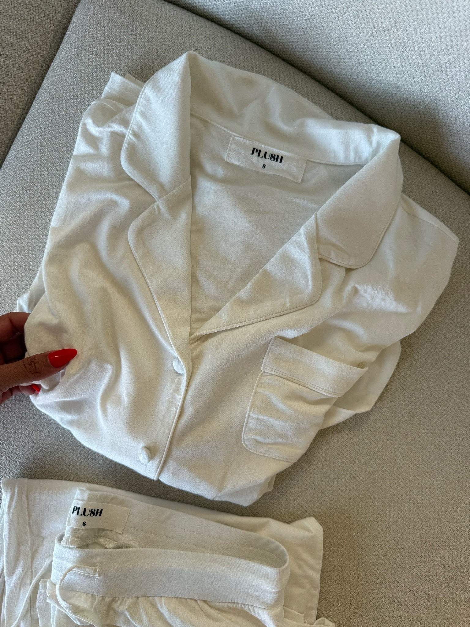 Plush pyjamas bamboo