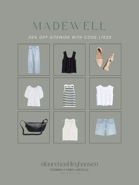 Today is the last day to shop the LTK x Madewell sale! Take 20% off sitewide with code LTK20. So many beautiful tops and blouses, denim, and accessories! 

#LTKSaleAlert #LTKStyleTip