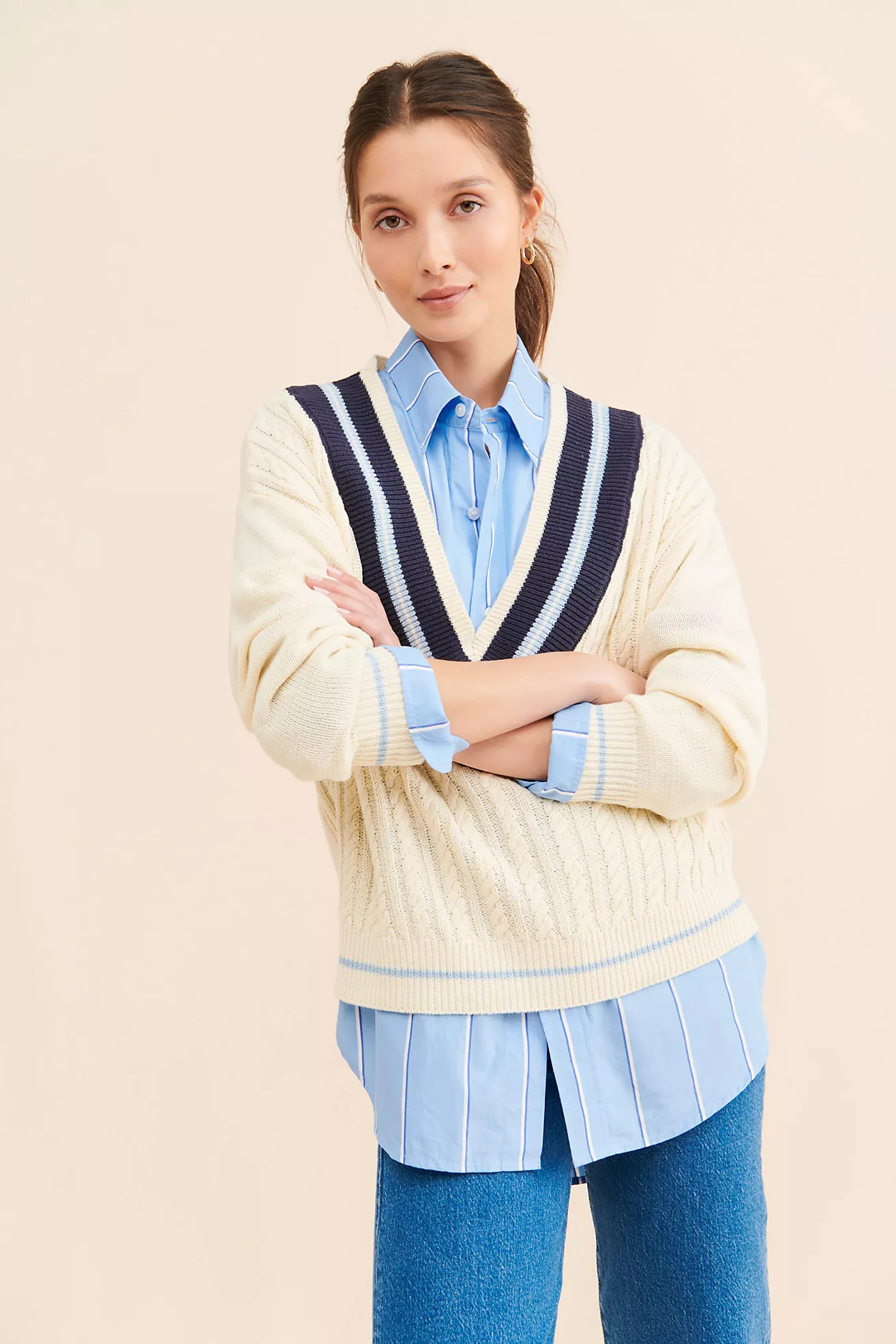 Callahan Dee Vee Sweater | Anthropologie (US)