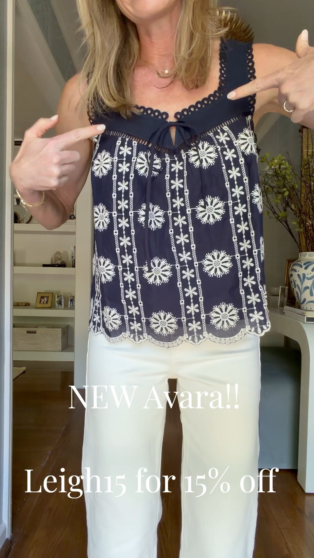 Leigh15 for 15% off these new Avara arrivals! Love!
Size smalls and 26 jeans! 