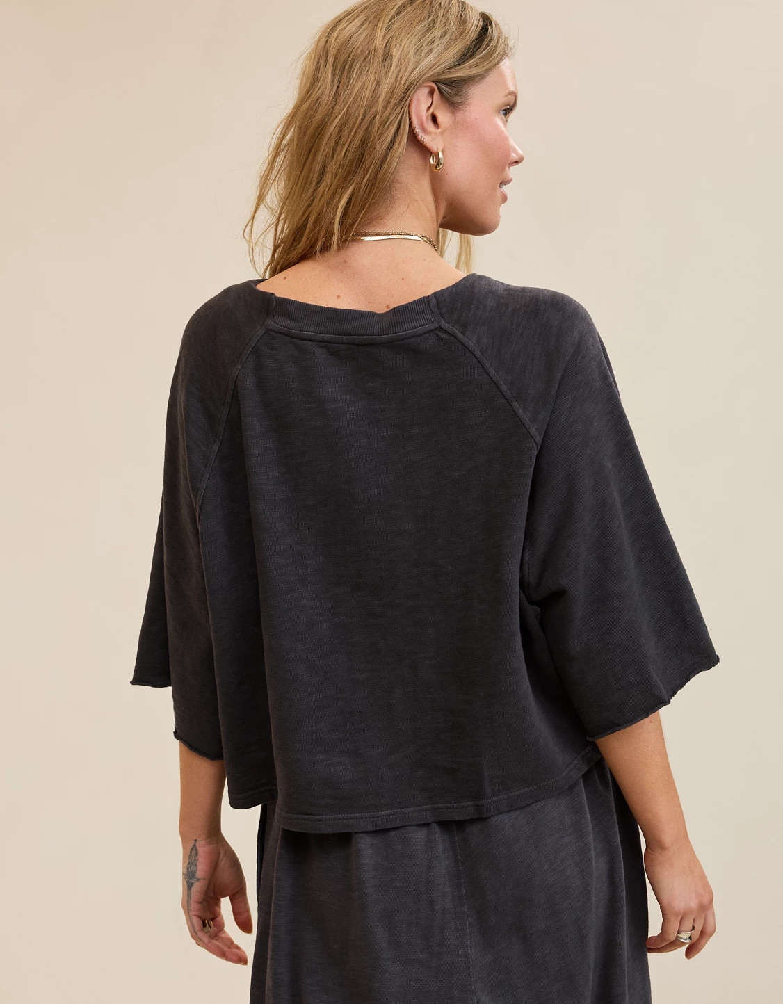 Aerie It's Casual Knit Slub T-Shirt | Aerie