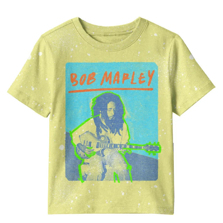 Bob Marley Toddler Boys 1977 Exodus Tour Graphic Tee, Sizes 12M-5T | Walmart (US)