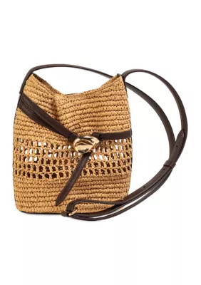 Sam Edelman Bex Raffia Crossbody Bag | Belk