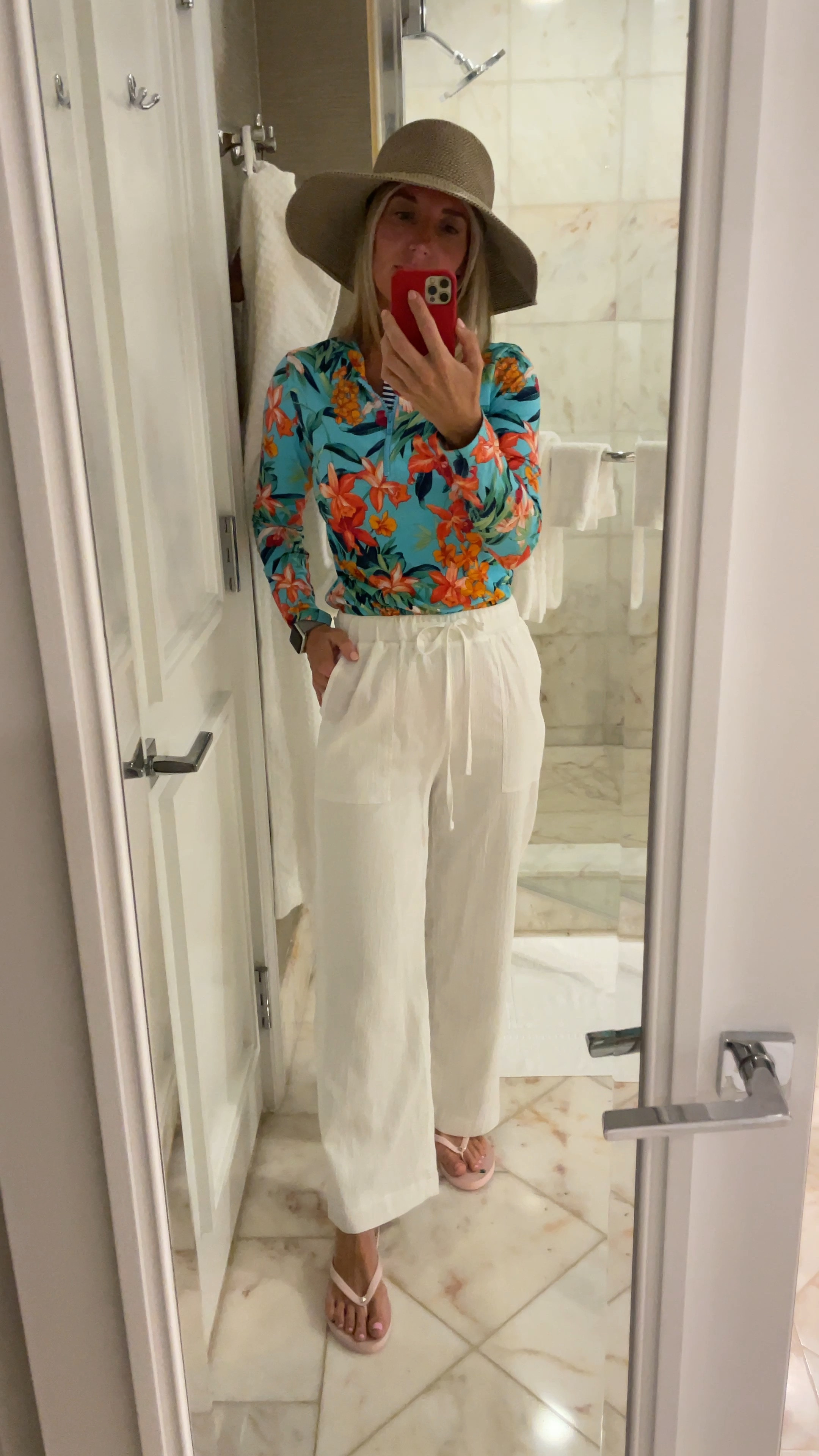 Perfect for a Catamaran Snorkeling Tour- water wicking, sun protection and a bit of warmth. Swimsuit underneath. Suit is same in different color. Hat is exact. Rash guard is same but different pattern y color.

#LTKtravel #LTKstyletip #LTKswim