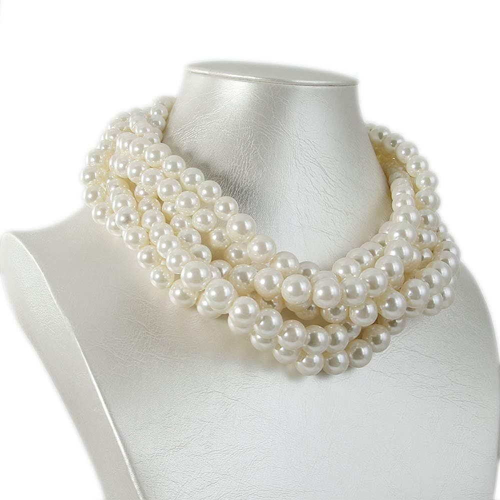 Pearl Cluster Necklace | Amazon (US)
