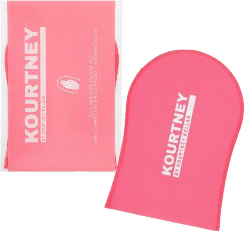 KOURTNEY Self-Tan Application Mitt - Soft Velvet Self Tanning Applicator for Streak-Free Applicat... | Amazon (US)
