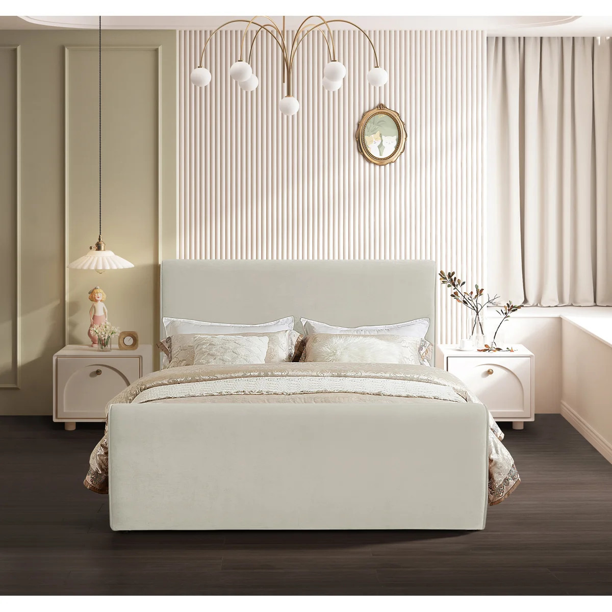 Sloan Sadete Upholstered Platform Bed | Wayfair North America