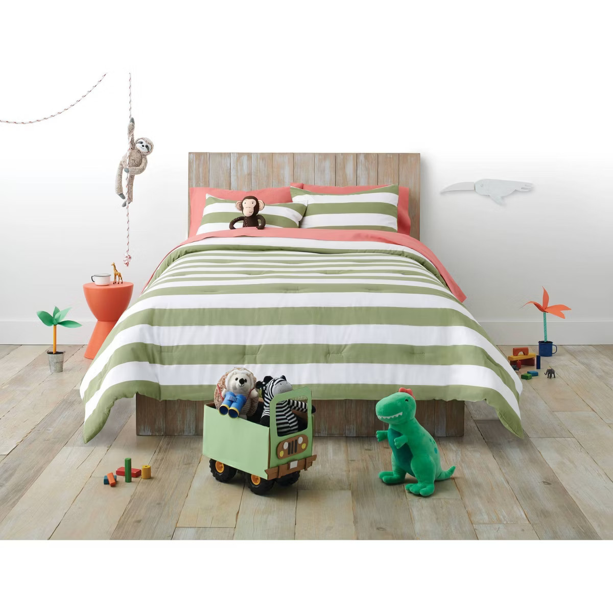 Rugby Striped Kids' Comforter Set - Pillowfort™ | Target