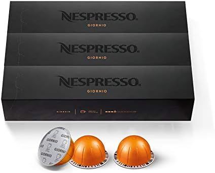 Nespresso Capsules VertuoLine, Giornio, Mild Roast Coffee, 30 Count Coffee Pods, Brews 7.8 Ounce | Amazon (US)