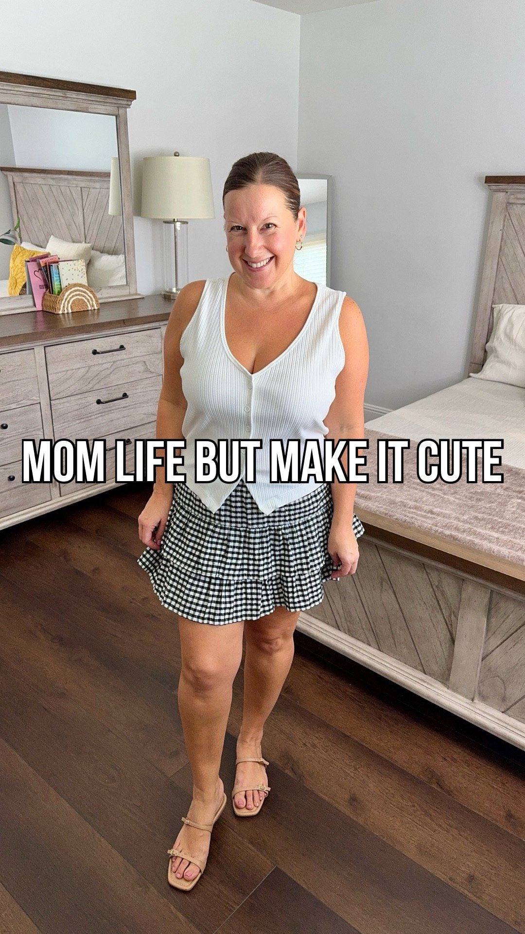 SAHM outfits of the week 🖤 linen set, easy dresses, activewear faves + a little gingham for fun 🍓 Which look is your fave?

#LTKOver40 #LTKPetite #LTKStyleTip